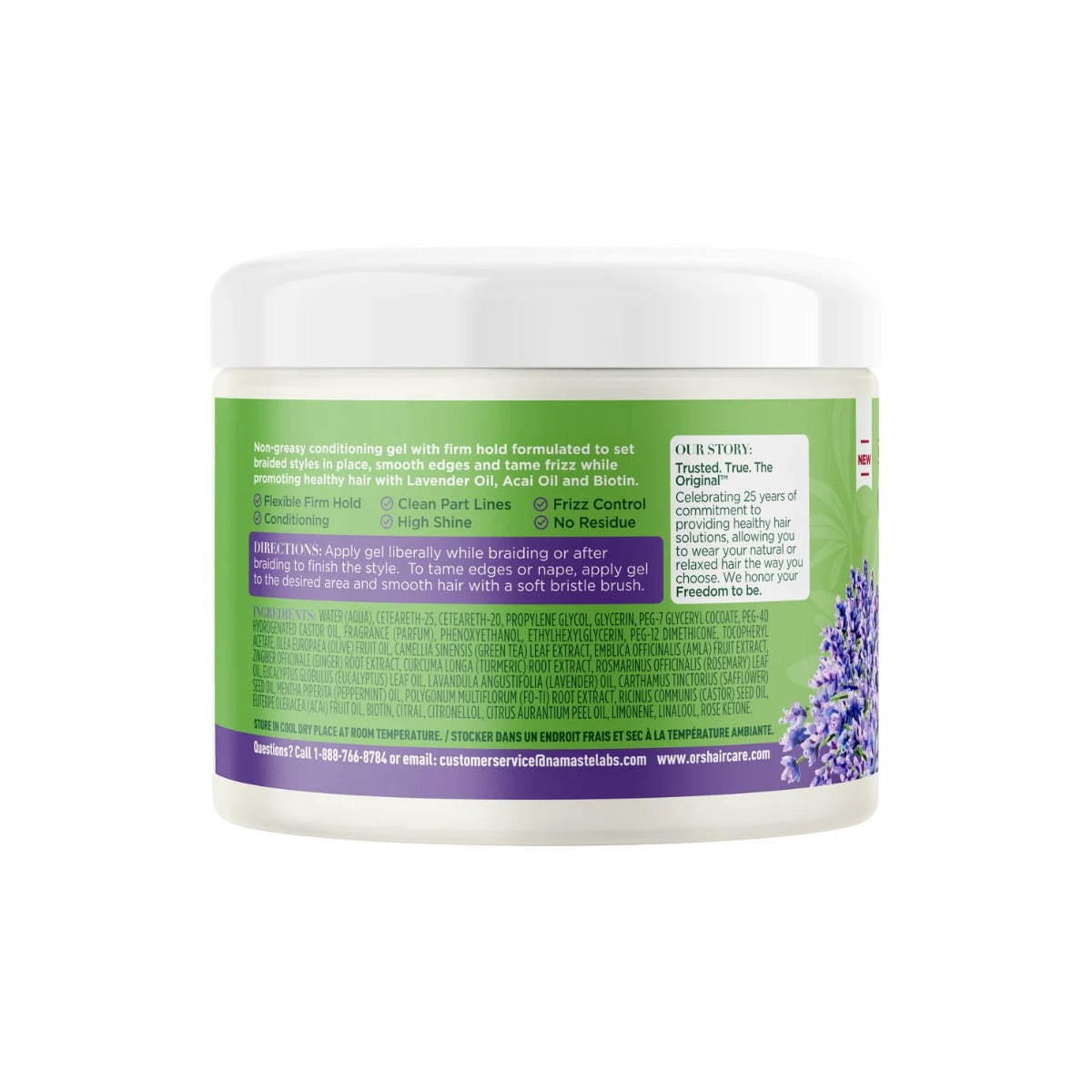 Gel pour les bords et le tressage Braidzone