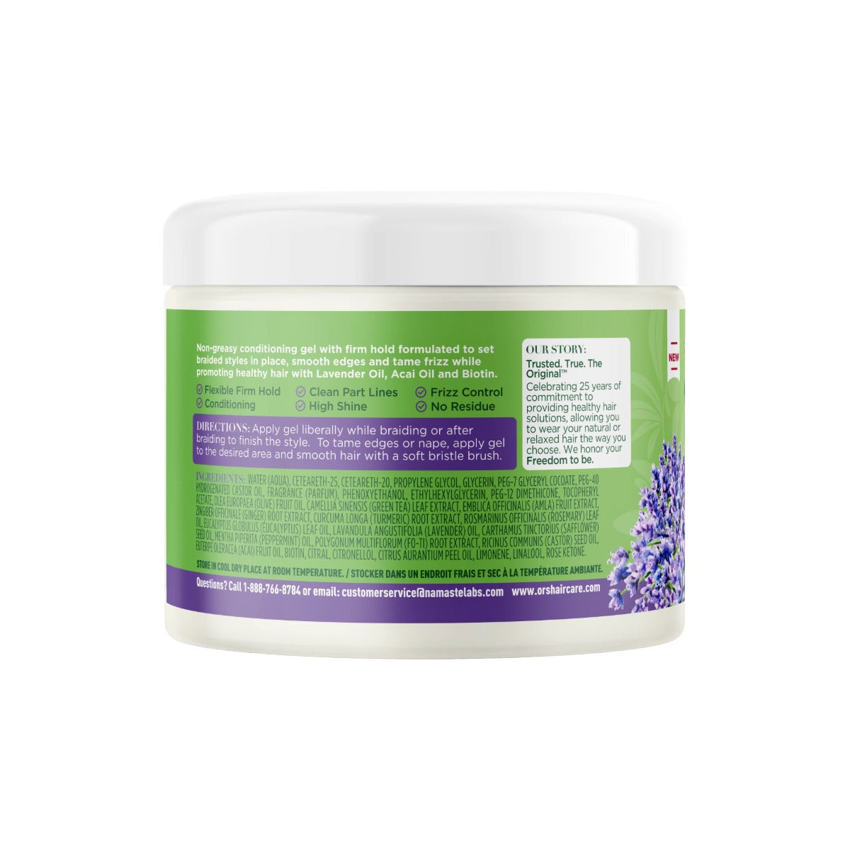 Gel pour les bords et le tressage Braidzone