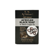 By Natures Savon Noir Africain [Huile De Ricin Noir] 6oz
