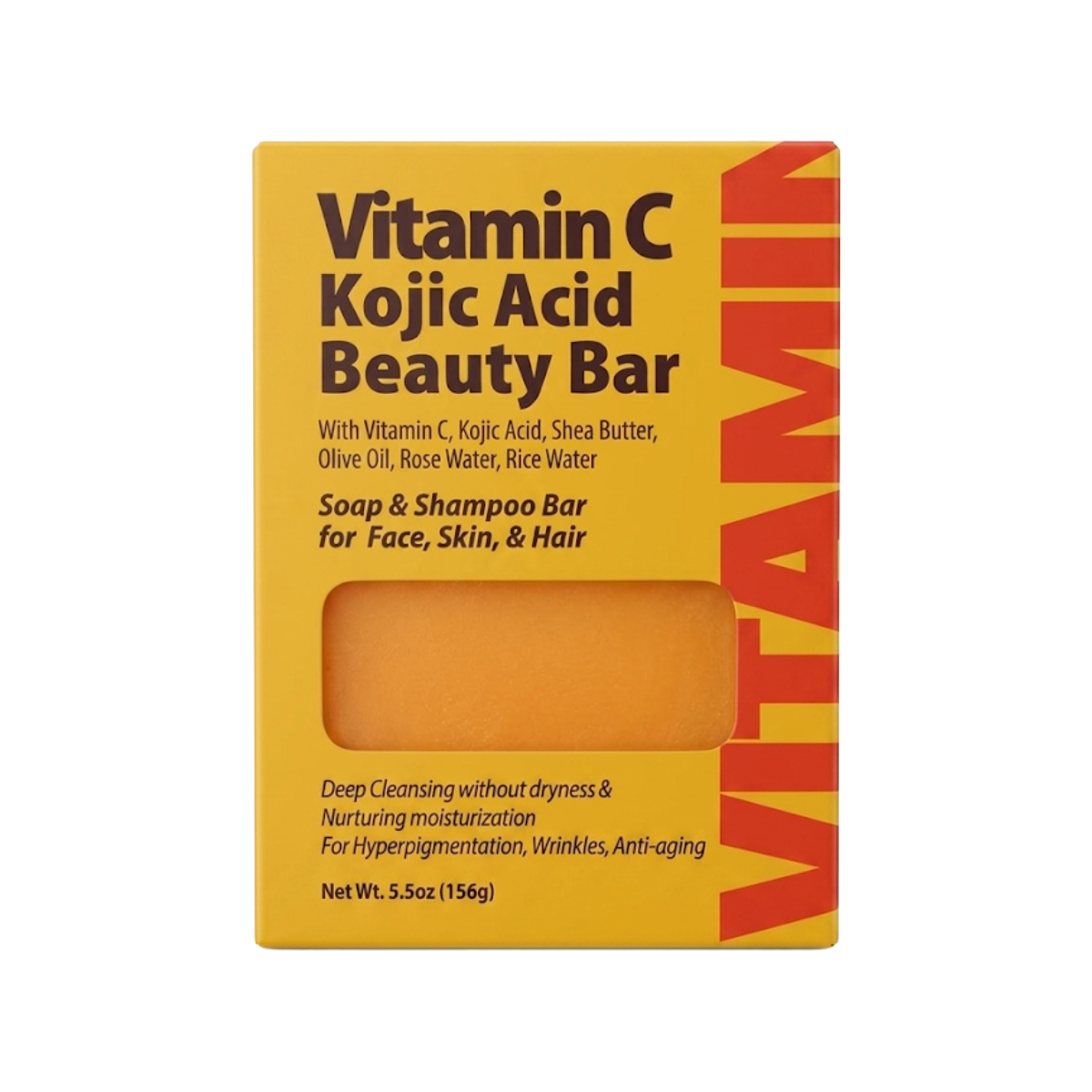 By Natures Kojic Acid Beauty Bar [Vitamin C] 5.5oz