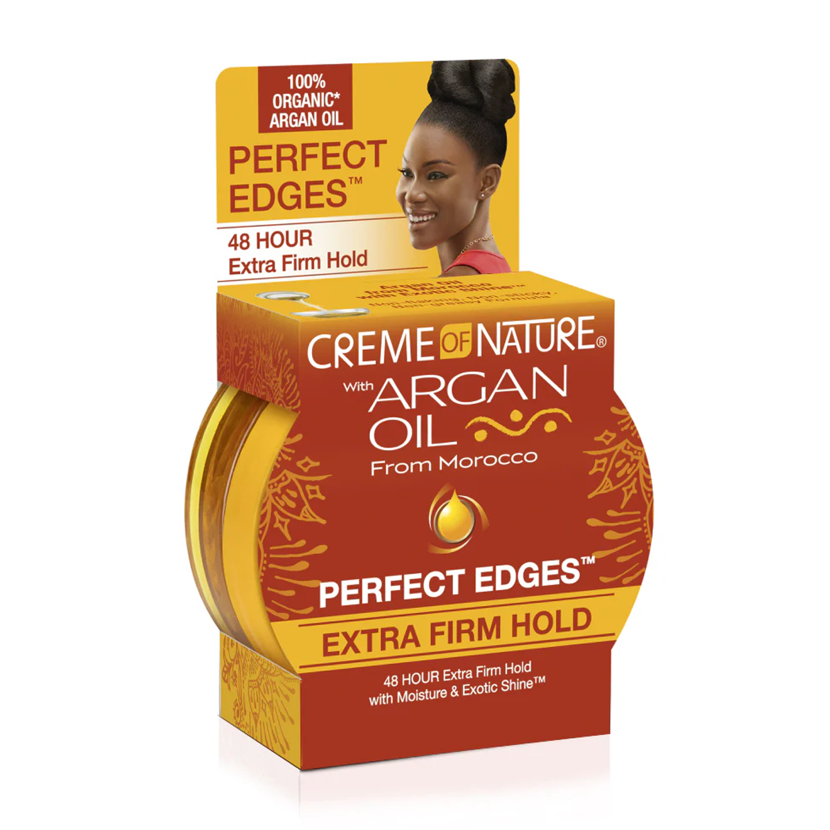CREME OF NATURE Huile d'Argan Parfaites Bordures [Maintien Extra Fort] 2,25 oz
