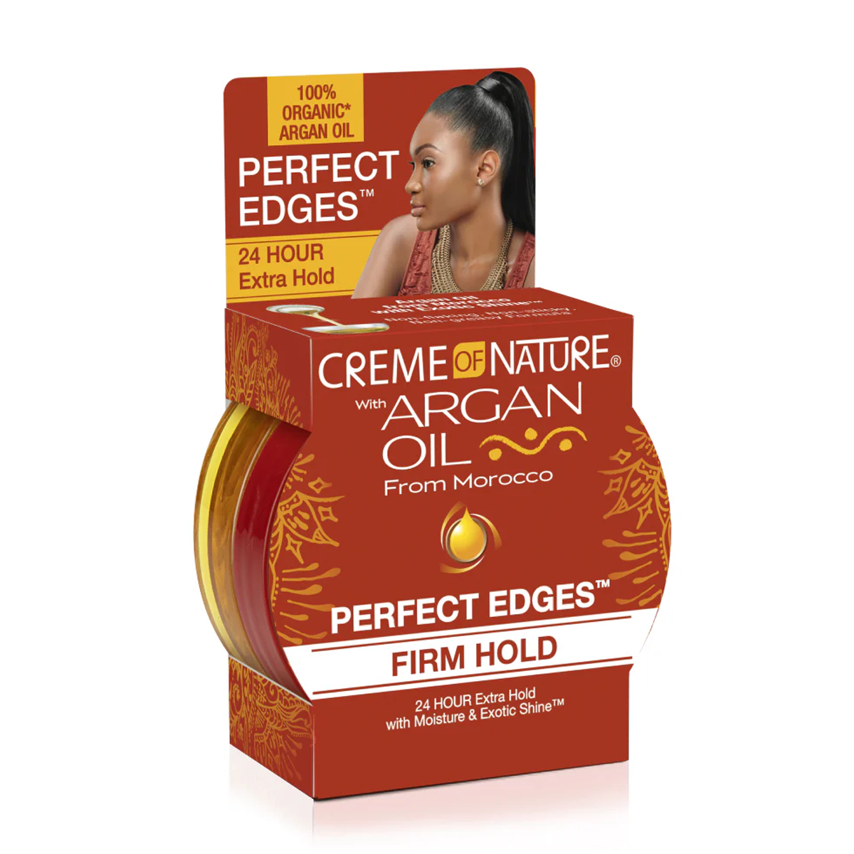 CREME OF NATURE Huile d'Argan Parfaites Mèches [Tenue Forte] 2,25 oz