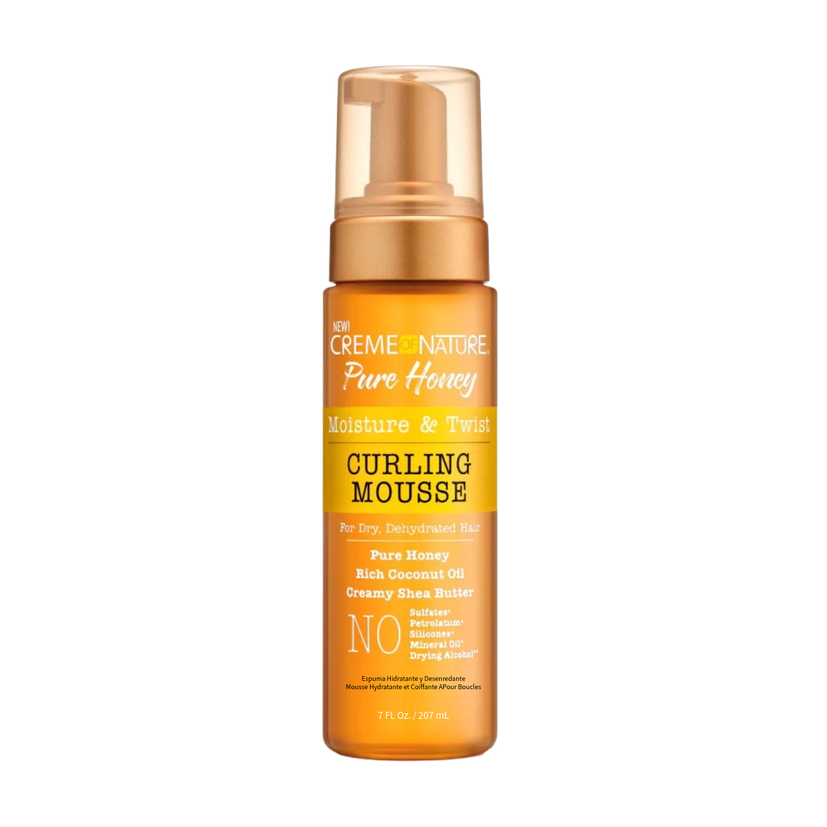 CREME OF NATURE Pure Honey Curling Mousse 7oz