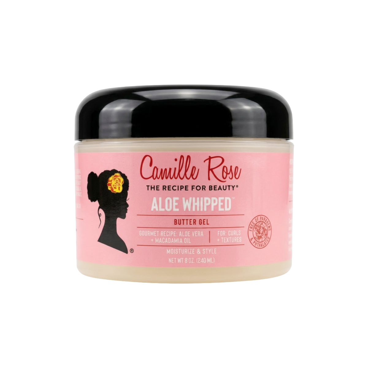Camille Rose Gel Beurre Fouetté à l'Aloe 8oz