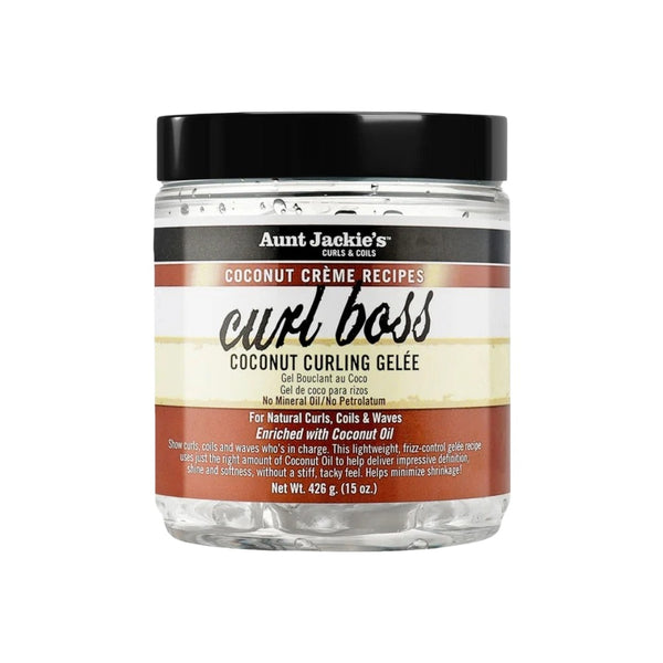 Crème de noix de coco Curl Boss Gelée de boucles à la noix de coco