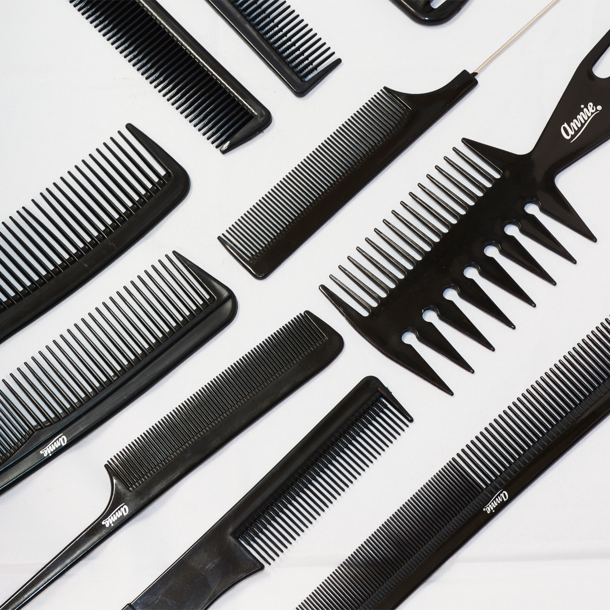 Comb Set 10pc [Black] #81