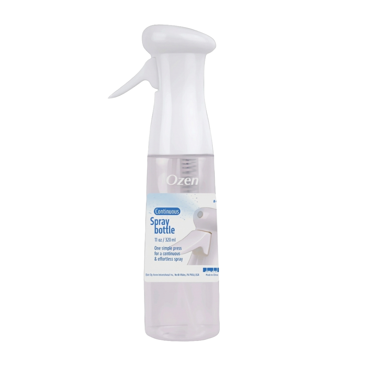 Continuous Hair Spray Bottle [White] #4756