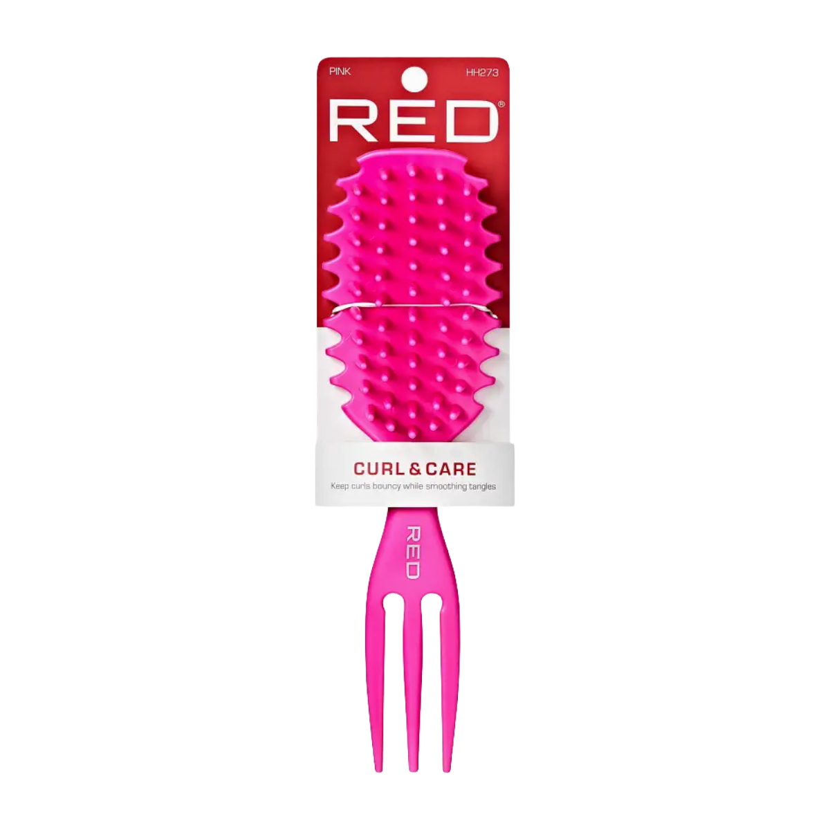 Curl & Care Brosse Démêlante [Rose] #HH273