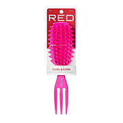 Curl & Care Brosse Démêlante [Rose] #HH273