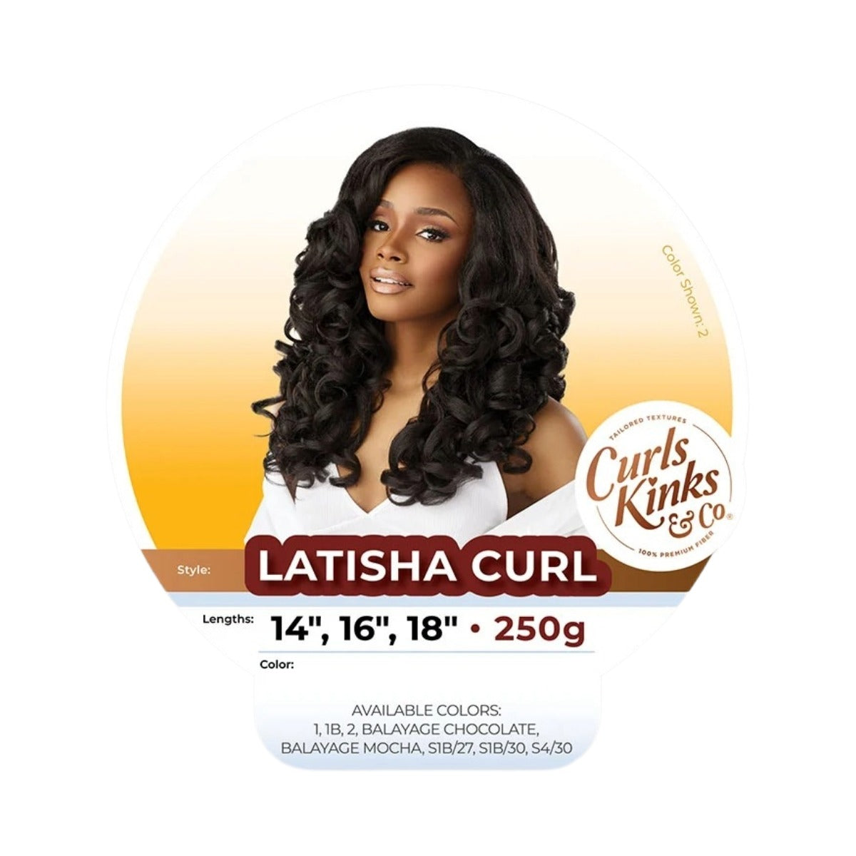 Curls Kinks & Co Multi Latisha Curl 14"16"18"