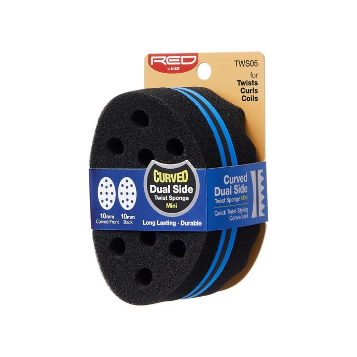 Éponge incurvée à double torsion latérale #TWS05