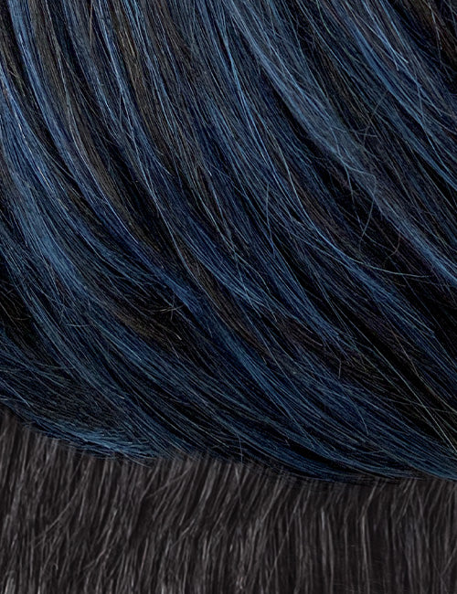 Perruque intégrale 100 % cheveux humains Duby de qualité supérieure Eddita