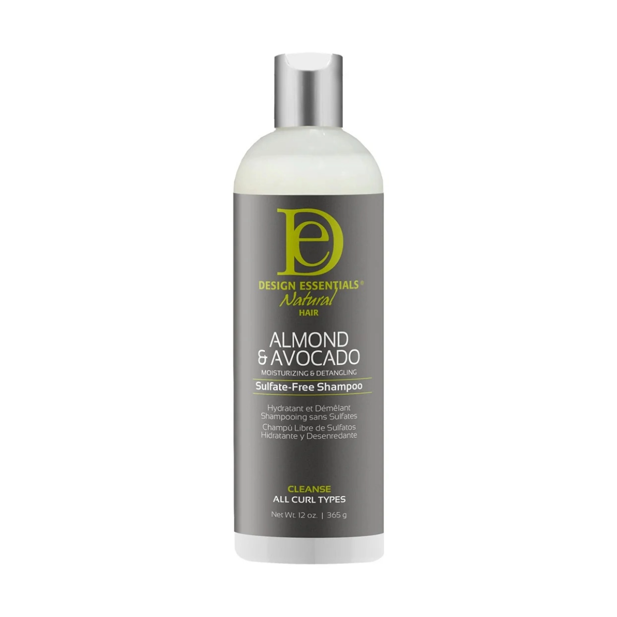 DESIGN ESSENTIALS Almond & Avocado Shampoo 12oz