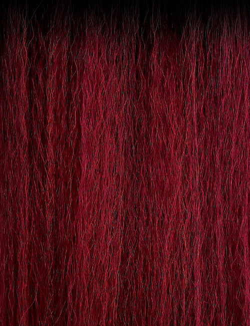 Perruque pré-tressée avec dentelle frontale, tresses cousues, ondulations ondulées, 76 cm