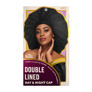 Double Lined Day & Night Cap [Jumbo] [Black] #4572