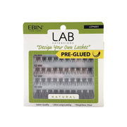 EBIN Lab Extensions Cils en grappes pré-collés [Natural] #LEPN001