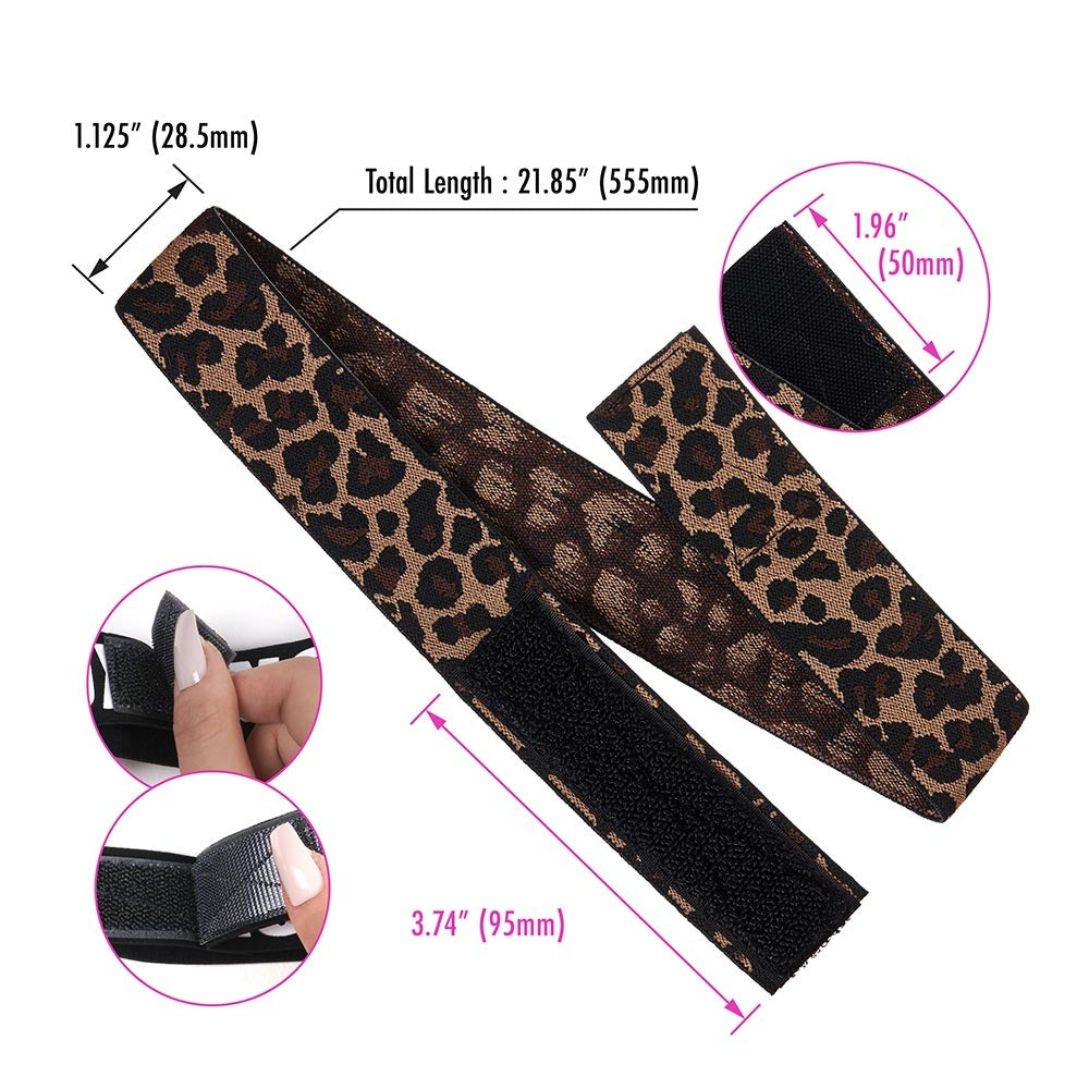 Fashion Edge Band #HWG61 [Wide] [Leopard]