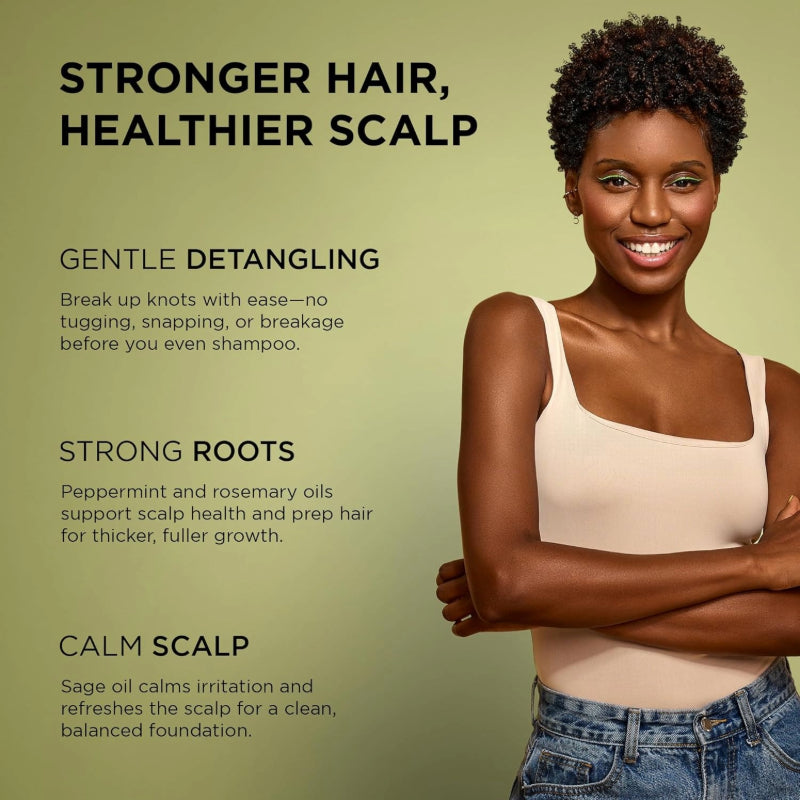 Formule « Feel It » Démêlant pré-lavage fortifiant à la menthe poivrée, au romarin et à la sauge