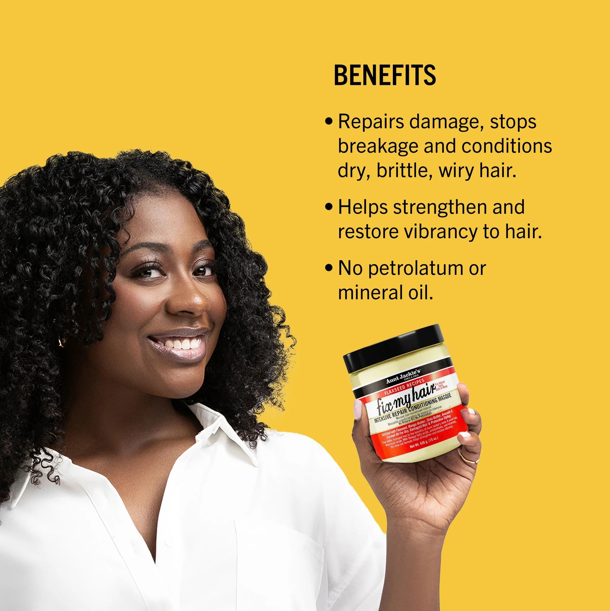 Masque revitalisant réparateur intensif Fix My Hair