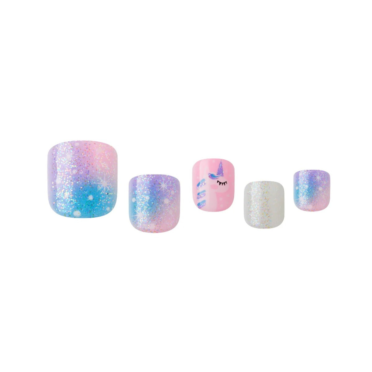 GOLD FINGER Little Diva Faux Ongles Autocollants [Fantasy Dream] #BLDG08