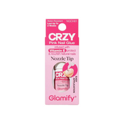 Glamify CRZY Pink Nail Glue [Nozzle Tip] #NGCH01