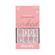 Glamify Naked Press On Nails [Square Short] #NTNK03