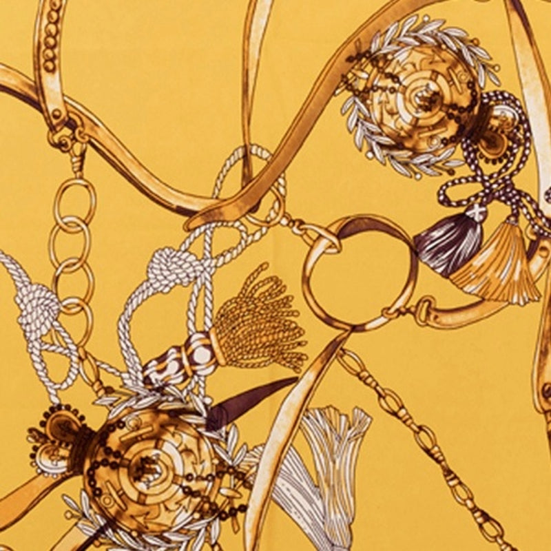 #HQ127 [Luxe 2] Écharpe en satin soyeux 60"x16"