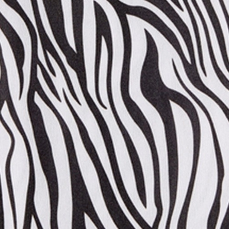 #HSFP08 [Zèbre] Écharpe en satin soyeux 60"x16"