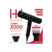 H&H Ceramic Turbo 3000 Hair Dryer [Black] #5928