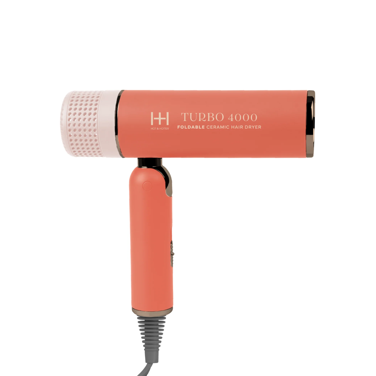 H&H Ceramic Turbo 4000 Foldable Hair Dryer #5924