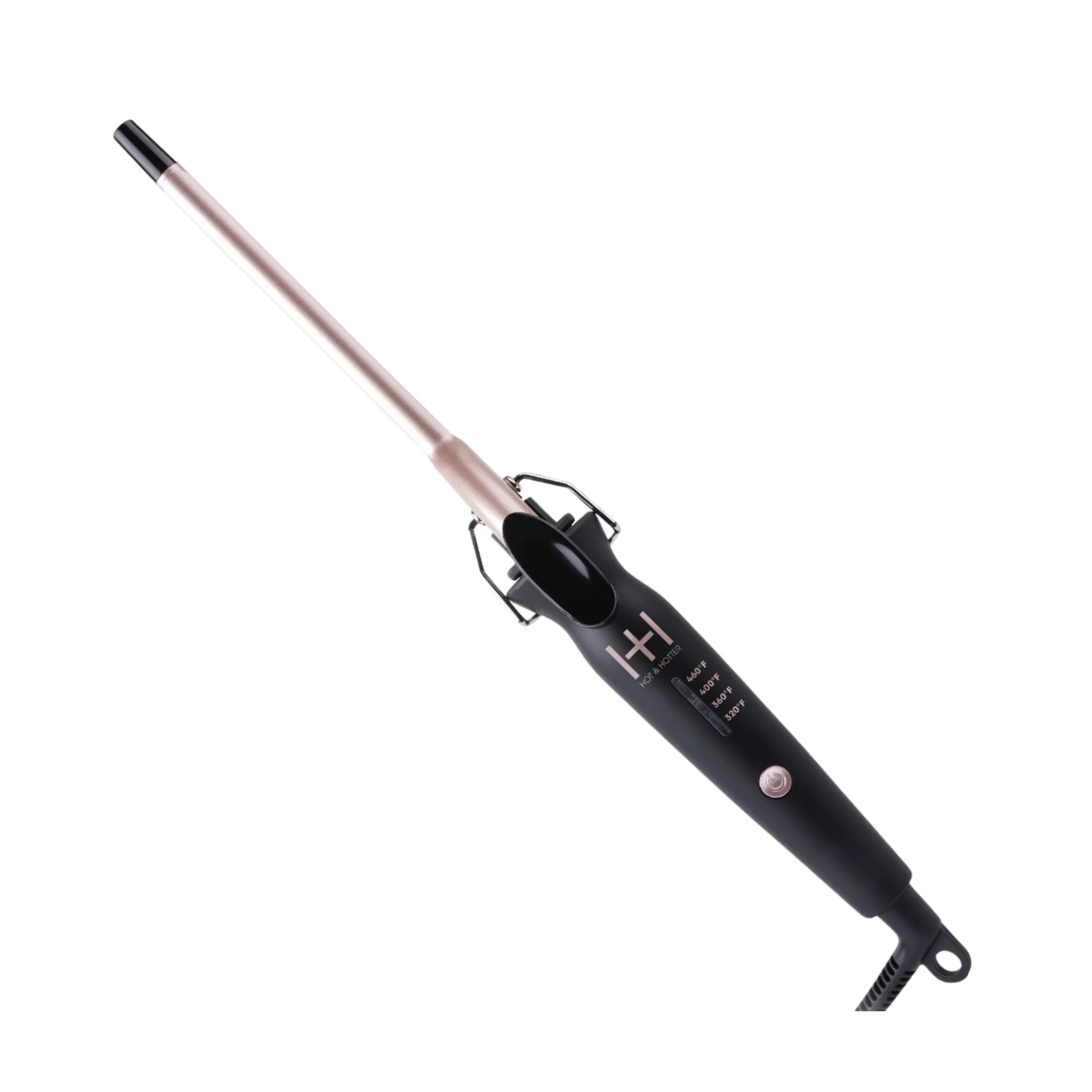 H&H Extra Long Ceramic Tourmaline Curling Iron 3/8 Inch #5886