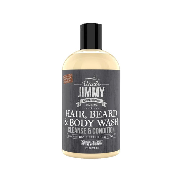 Gel douche pour cheveux, barbe et corps