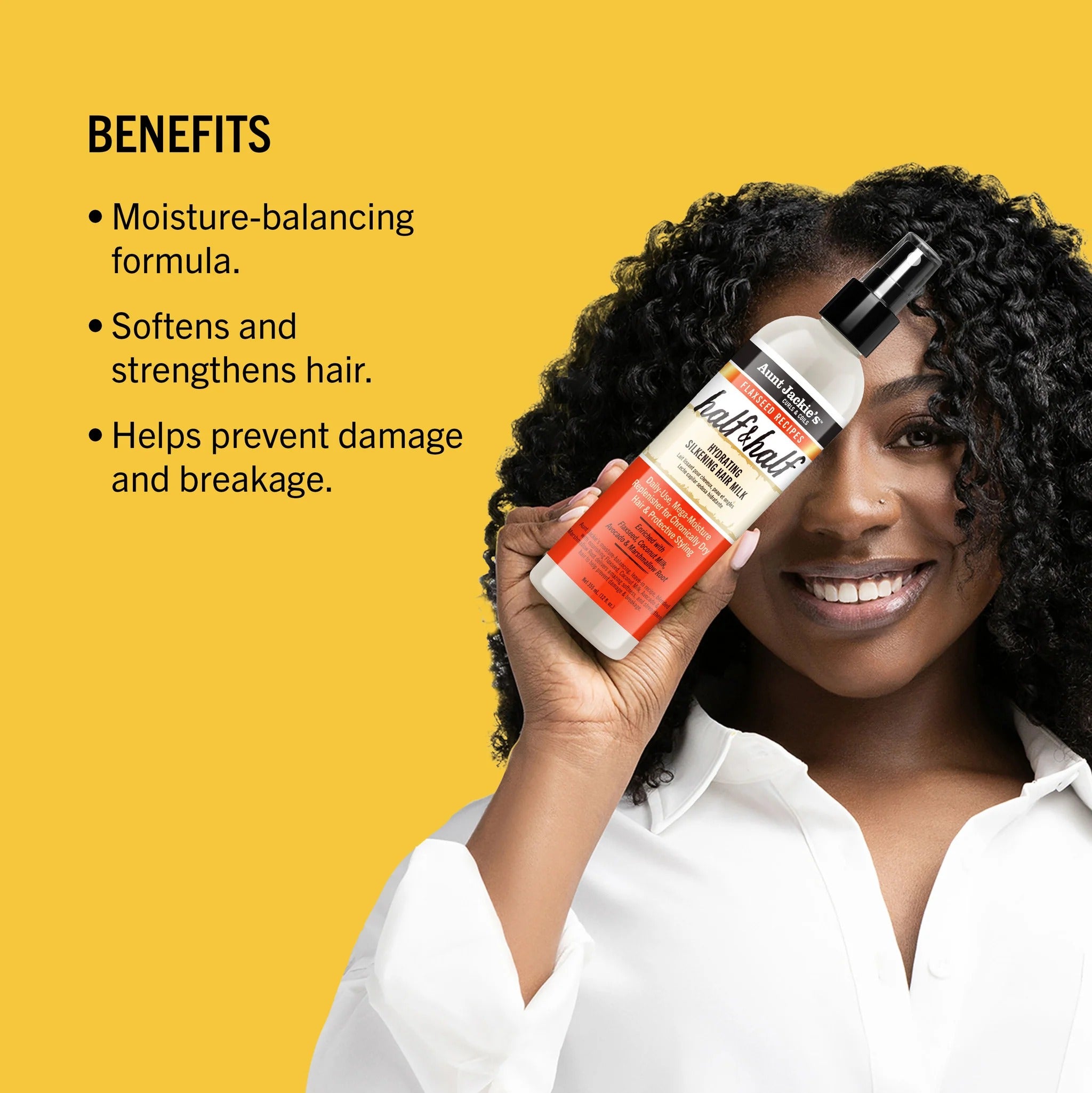 Half & Half Hydrating Silkening Hair Milk