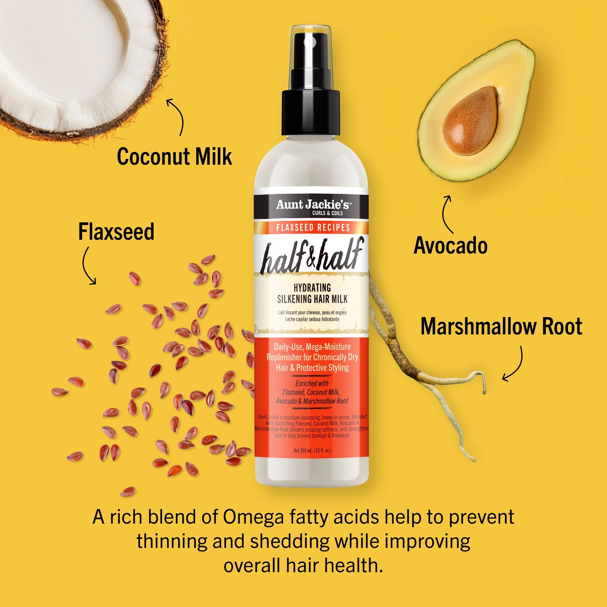 Half & Half Hydrating Silkening Hair Milk