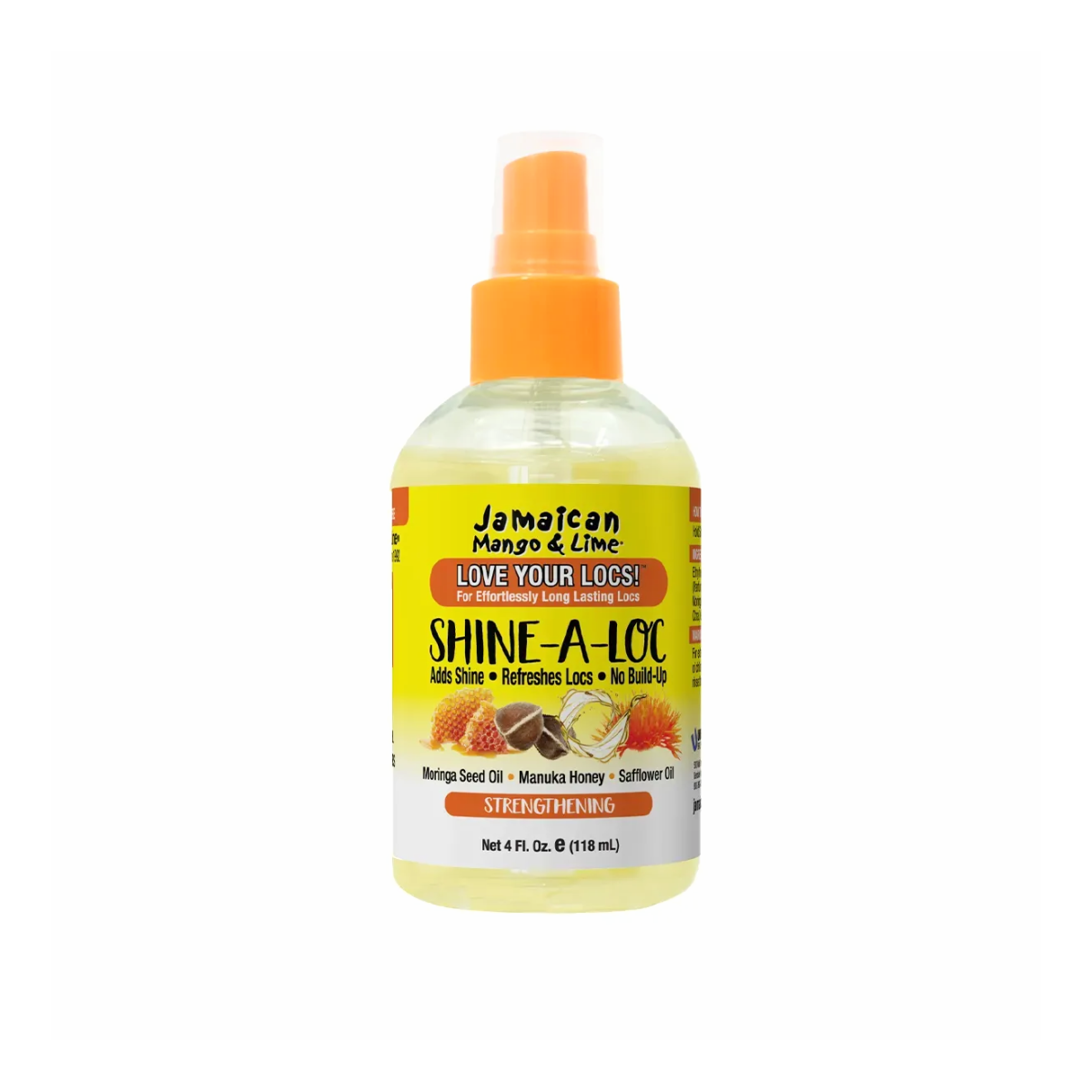 Mangue et Citron Vert Jamaïcains Love Your Locs ! Brillance pour Locs 4oz