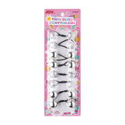 Joy Twin Bead Ponytailers [Assorted Color] #16257