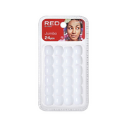 Perles Jumbo pour Cheveux 24 pcs [White] #HA53