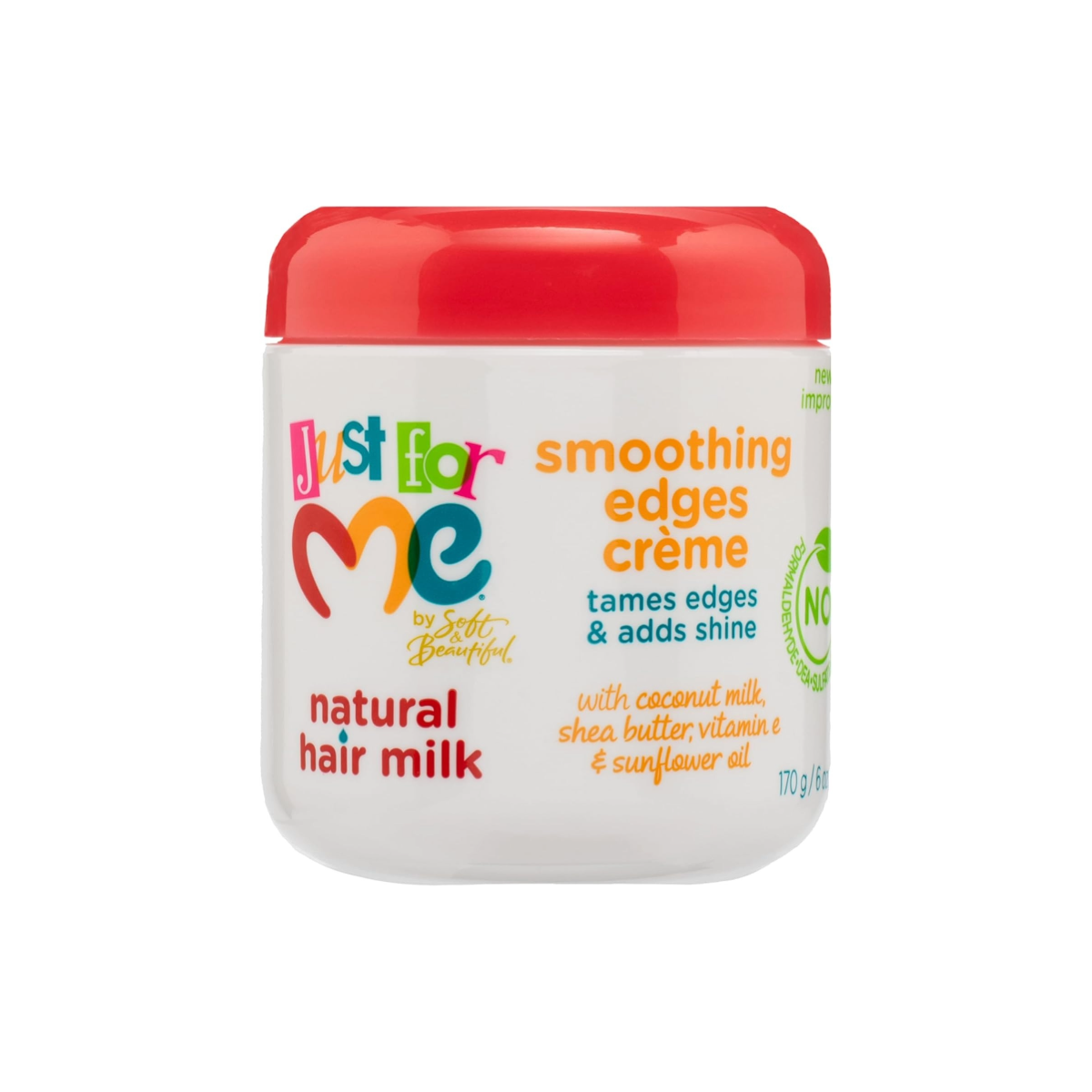Just For Me Hair Milk Crème Lissante Pour Les Contours 6oz