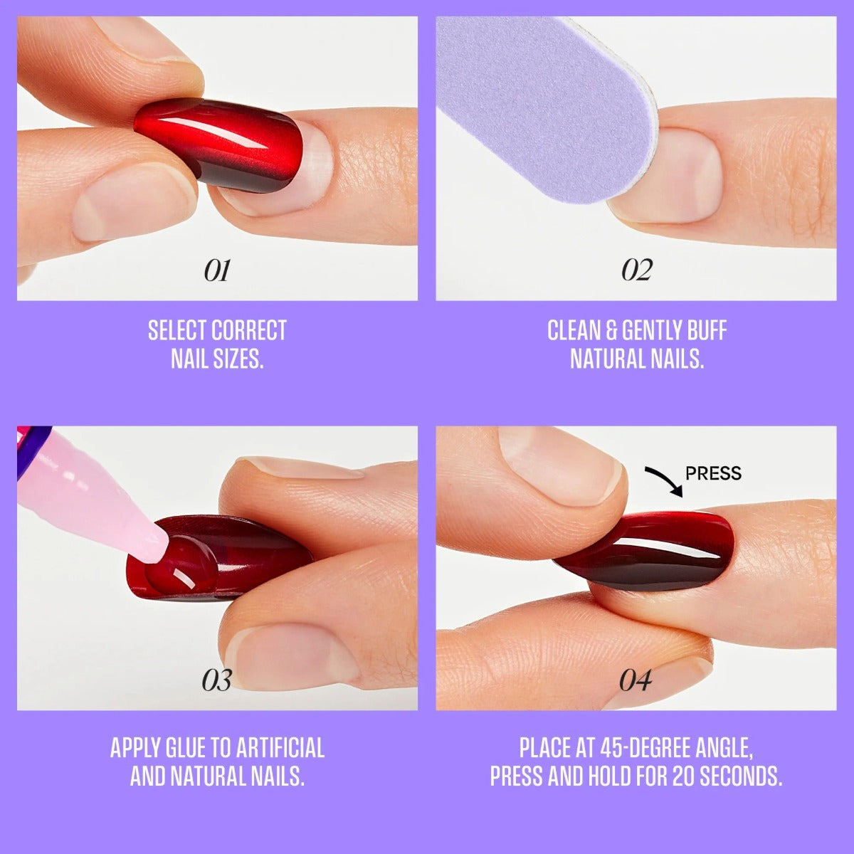 KISS NEW YORK Core French Ongles En Acrylique [Burble] #CF12