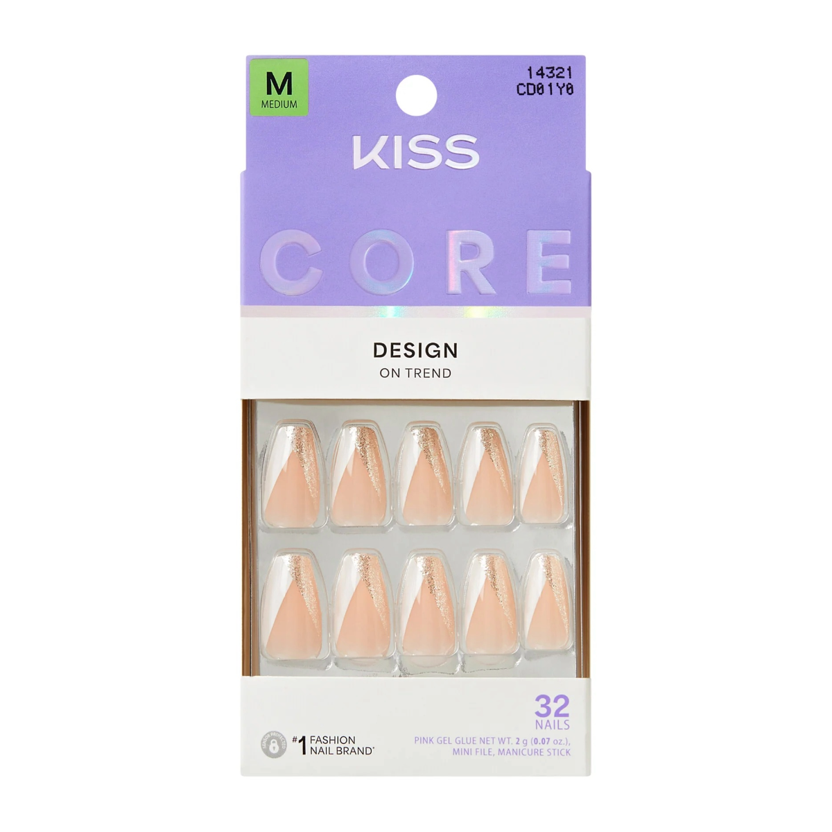 KISS Core Design Ongles En Acrylique [Photobomb] #CD01Y0