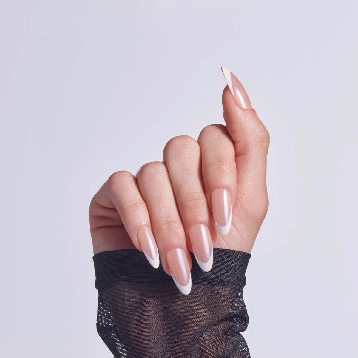 KISS NEW YORK Core French Ongles En Acrylique [Fascinating] #CF08