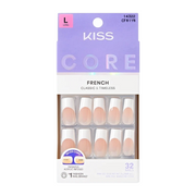 KISS NEW YORK Core French Ongles En Acrylique [Glamping] #CF01Y0