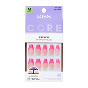 KISS NEW YORK Core French Ongles En Acrylique [Goat] #CF08Y0