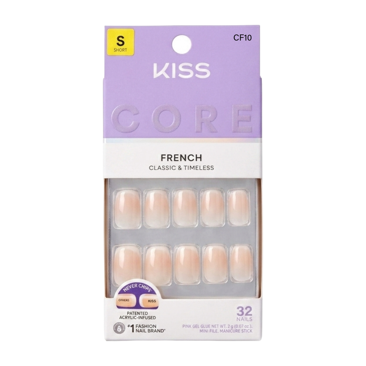 KISS CORE FRENCH Ongles - Mon Chéri #CF10