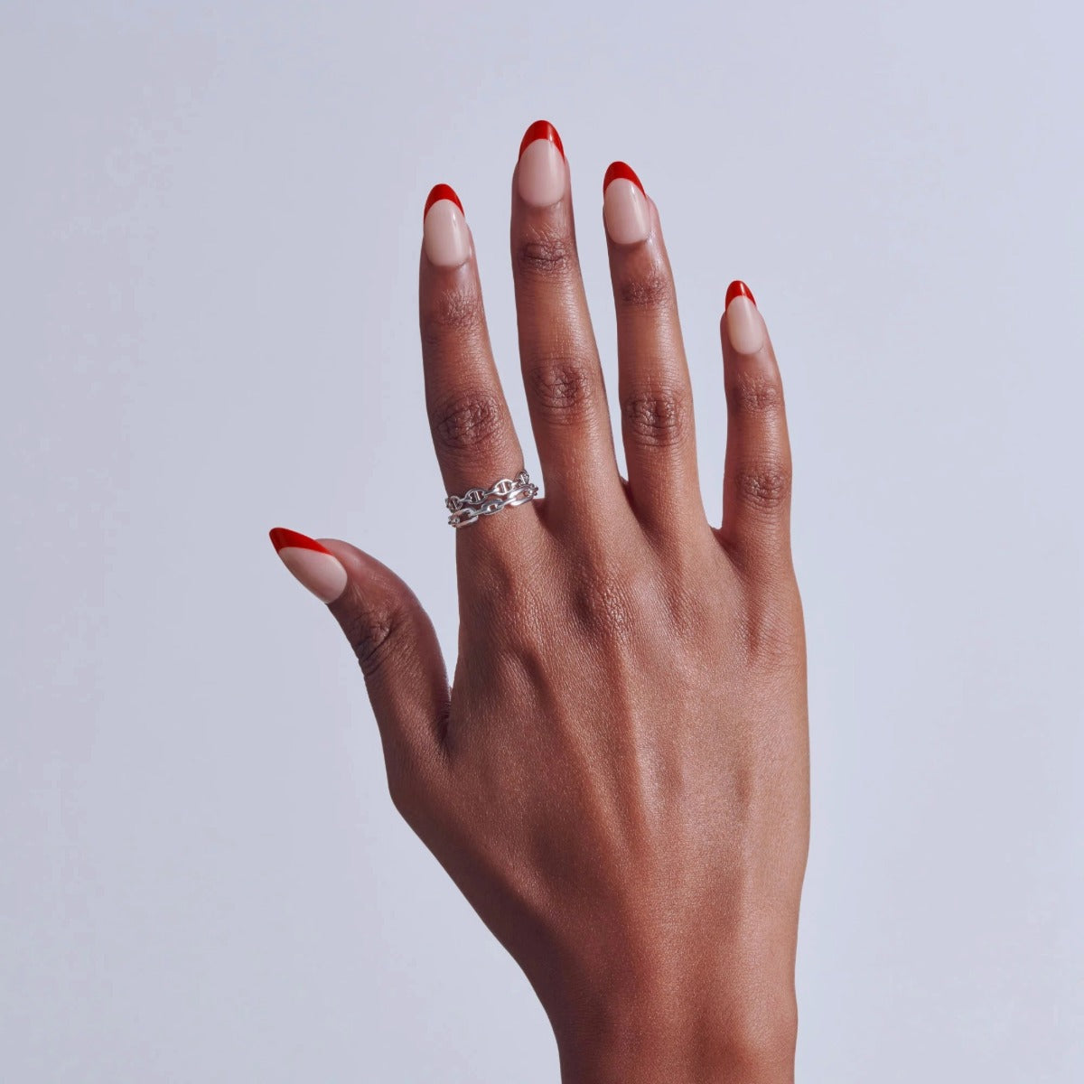 KISS NEW YORK Core French Ongles En Acrylique [Optimistic] #CF15