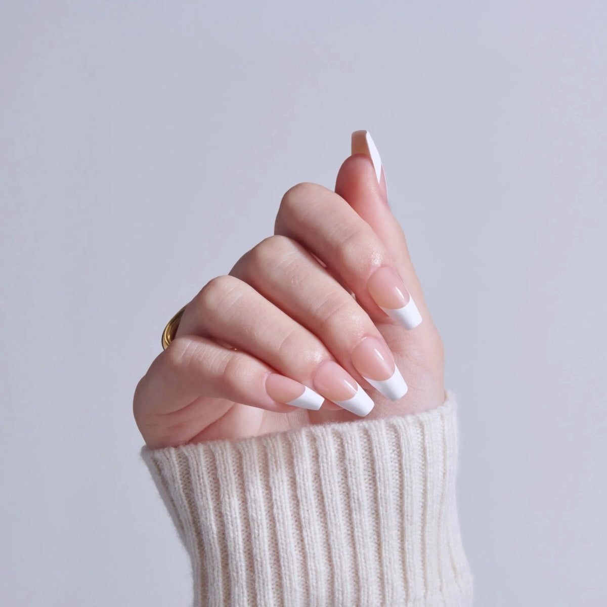 KISS NEW YORK Core French Ongles En Acrylique [Reunion] #CF06
