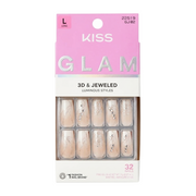 KISS NEW YORK Glam 3D & Jeweled Ongles En Acrylique
[Wrapped in Beauty] #GJ02