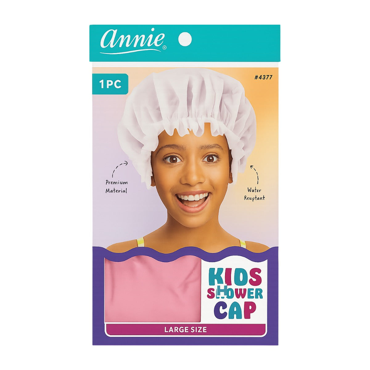 Kids Shower Cap Large [Assorted Color] #4377