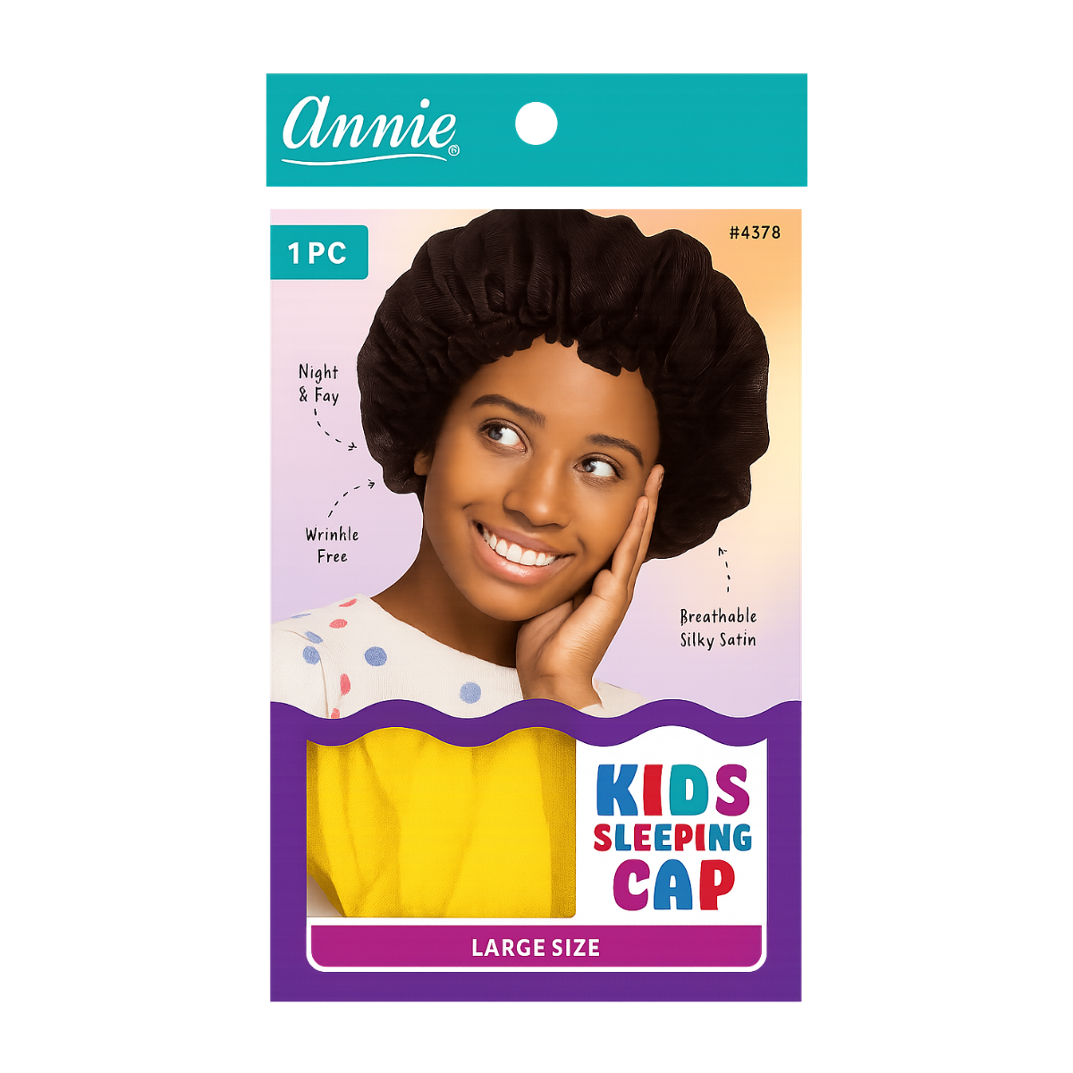 Kids Sleeping Cap Large [Assorted Color] #04378