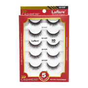 Laflare Faux Cils 3D En Cachemire 5 Paires #501X5P